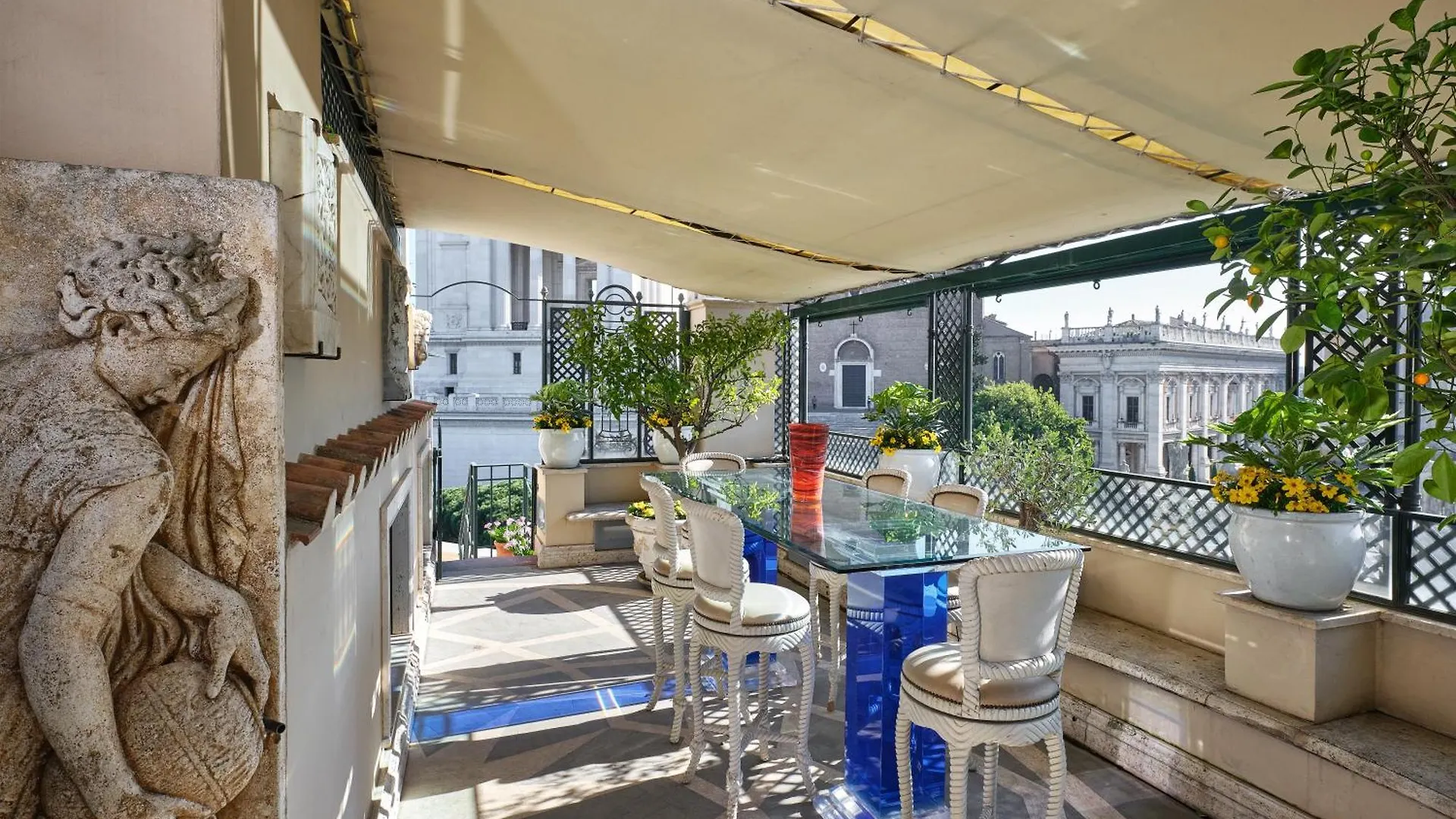 The Capitoline Penthouse Apartment Rome Italy